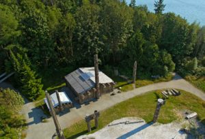 The Haida House can accommodate 40 for dinner or 120 for a reception